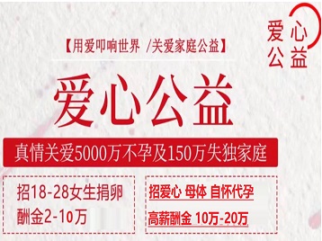 双台子捐卵助孕生子 爱心志愿者招募